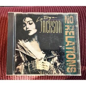 La Toya Jackson No Relations CD 1992 Trilogy Records House Funk Soul TRCD 9205